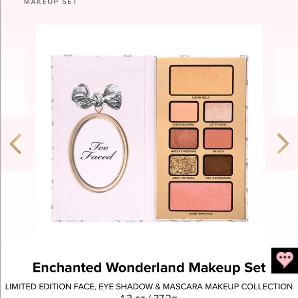 2 faced Enchanted Wonderland FACE, EYE SHADOW & MA - Picture 6 of 14